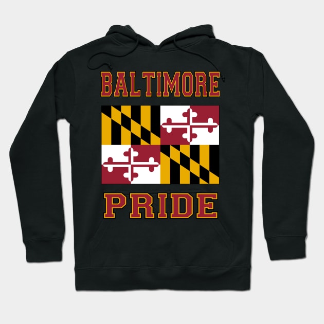 Baltimore Pride #4 Hoodie by RockettGraph1cs